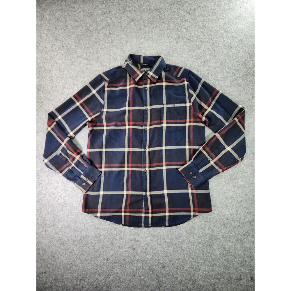 Craghoppers Flannel Shirt Mens‎ Medium Plaid Long Sleeve Pocket